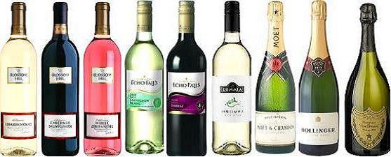 drinks online, wines, champagnes, blossom hills, echo falls, moet chandon, bolinger
