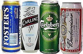 drinks online, beer cans, fosters, carling, carlsber, budweiser, whiskey, wines 