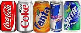 drinks online, coca cola, fanta, sprite, redbull, 7up, evian, volvic